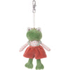 Prince Frog in Red Pants Plush Bag Charm Keychain