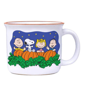 14 Oz. Snoopy and the Peanuts Gang the Great Pumpkin Ceramic Camper Mug