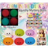 Glow in the Dark Squishy Mystery Bun Dumpling in Bamboo Case