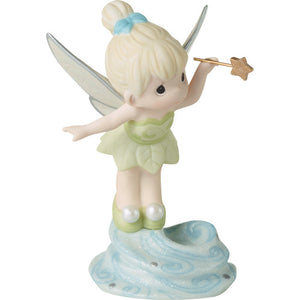 Precious Moments 100 Years Of Wonder Disney Think Happy Thoughts Tinker Bell Figurine