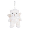 Dilon Angel Bear 8" Plush Bag Charm Keychain
