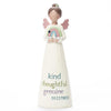 Birthstone Angel 5.25" Figurine December Kind Thoughtful Genuine