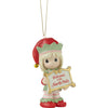 Precious Moments Greetings From The North Pole Annual Elf Ornament