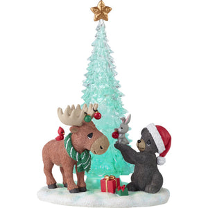Precious Moments It Moose Be Christmastime LED Figurine