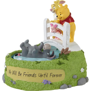 Precious Moments We Will Be Friends Until Forever Disney Winnie The Pooh Rotating Musical
