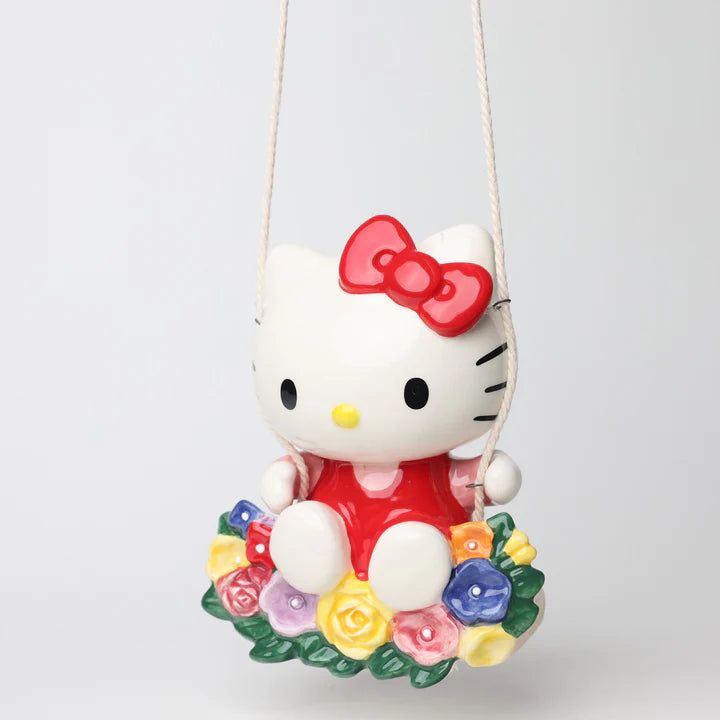 Sanrio Hello Kitty on Garden Swinger – Steve's Hallmark Sanrio Hello Kitty on Garden Swinger – Steve's Hallmark