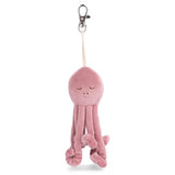 Pink Pinky Octopus Stuffed Bag Charm Keychain