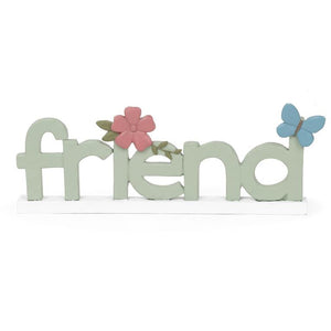 Butterfly Wishes Friend Message Block