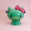 Sanrio Blue Sky Clayworks Hello Kitty Frankenstein Monster Candy Bowl, 7.75"