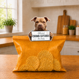 Pit Bull Un Cropped Official Crumb Catcher on Duty Note or Bag Clip and Fridge Magnet