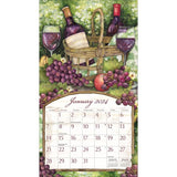 2024 Lang Wall Calendar Wine Country