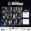 2024 Turner 12"x12" Wall Calendar Team NBA Golden State Warriors