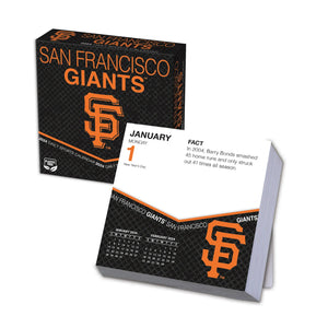 2024 Turner Day-to-Day Box Calendar Team MLB San Francisco Giants