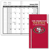 2024 Turner Pocket Monthly Planner Calendar Team NFL San Francisco 49ers