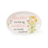 6" x 4" Daughter You Are My Sunshine My Lovely Sunshine Trinket Tray
