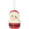 Precious Moments Baby's First Christmas Ornament 3.5"