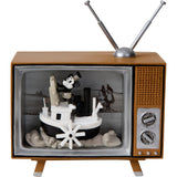 Precious Moments Disney Mickey Mouse Steamboat Willie LED Shadow Box