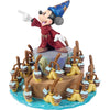 Disney Showcase by Precious Moments Mickey Mouse Sorcerer in Fantasia Rotating Musical Figurine