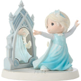 Precious Moments Disney Elsa With Mirror Figurine