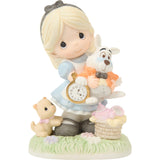 Precious Moments It’s Never Too Late For Fun With Friends Disney Alice In Wonderland Figurine