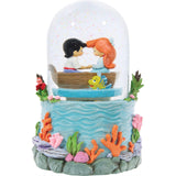 Precious Moments Seize Every Moment Disney The Little Mermaid Ariel and Eric Snowglobe