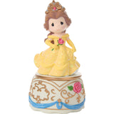 Precious Moments True Beauty Is Found Within Disney Belle Trinket Box