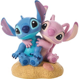 Precious Moments Disney Stitch and Angel Figurine