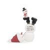 4.25" Flakey Friends are Best Snowman Figurine