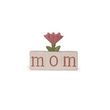 Warm Hugs Flower Word Block Mom 2.5"