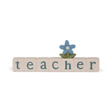 Warm Hugs Flower Word Block Teacher 4.75"