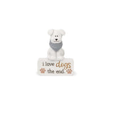 Furry Friends I Love Dogs The End Dog Block 3.25"