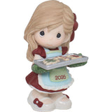 Precious Moments 2026 Girl Baking Sweet Memories with Cookies Annual Figurine