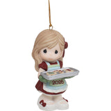 Precious Moments 2026 Girl Baking Sweet Memories with Cookies Annual Ornament