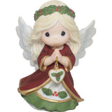 Precious Moments Annual Angel Heartfelt Christmas Wishes Figurine