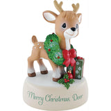 Precious Moments Merry Christmas Deer Musical and Light Up Figurine