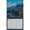 2026 Lang Wall Calendar Around the World by Evgeny Lushpin