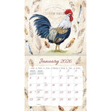 2026 Lang Wall Calendar Proud Rooster by Susan Winget