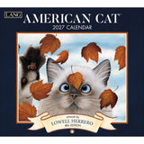 American Cat 2027 Wall Calendar by Lowell Herrero
