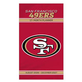 NFL San Francisco 49ers 17 Month 2027 Pocket Planner