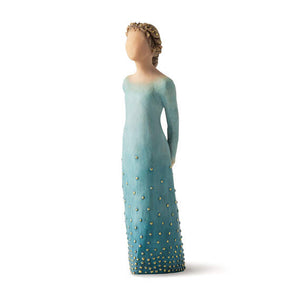Willow Tree Radiance Woman Figurine—Beige Skin Tone, 7.5"