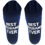 Best Husband Ever Men's Cotton Blend Socks