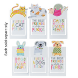 3.5" Furry Friends Bookmark