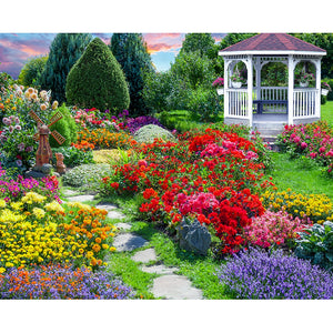Springbok Flower Garden 500-Piece Puzzle