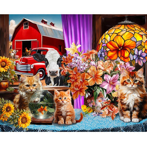 Springbok Farmhouse View 500-Piece Puzzle