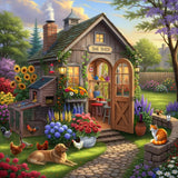 Springbok The Garden Shed 500-Piece Jigsaw Puzzle
