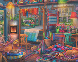 Springbok Weavers Cottage 1000 Piece Jigsaw Puzzle