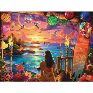 Springbok Hawaiian Oasis 1000-Piece Puzzle