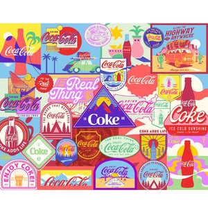 Springbok Coca-Cola Outdoor Escape 1000-Piece Puzzle