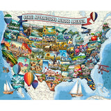 Springbok All American Attractions 1000-Piece Jigsaw Puzzle