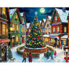 Springbok Merry Town Square 1000-Piece Christmas Puzzle